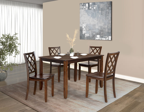 YAMHILL - 5 Pc. Dining Table Set - FM3424CH-T-5PK