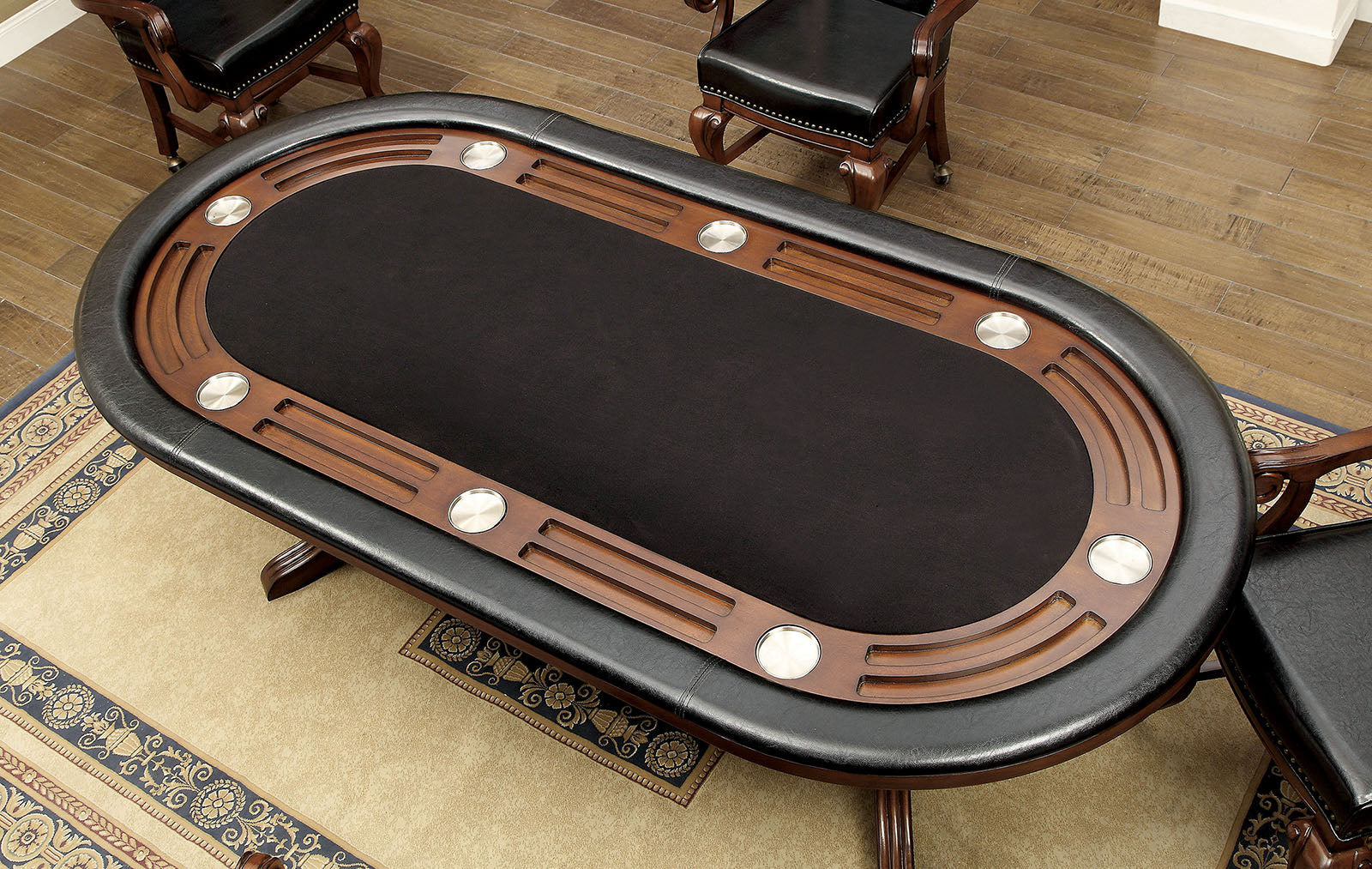 MELINA - 7 Pc. Dining Table Set - CM-GM367CH-T-7PC