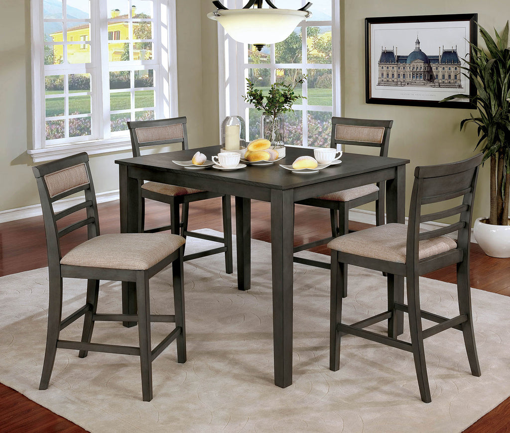 FAFNIR - 5 Pc. Counter Ht. Table Set - CM3607PT-5PK