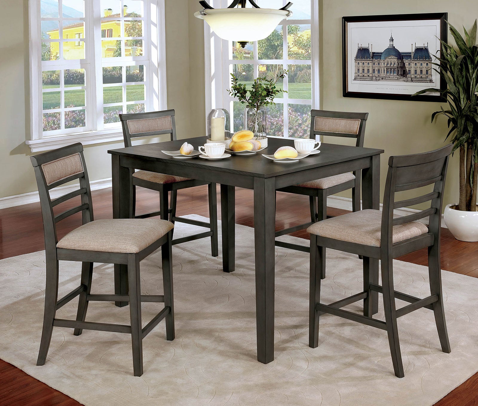FAFNIR - 5 Pc. Counter Ht. Table Set - CM3607PT-5PK