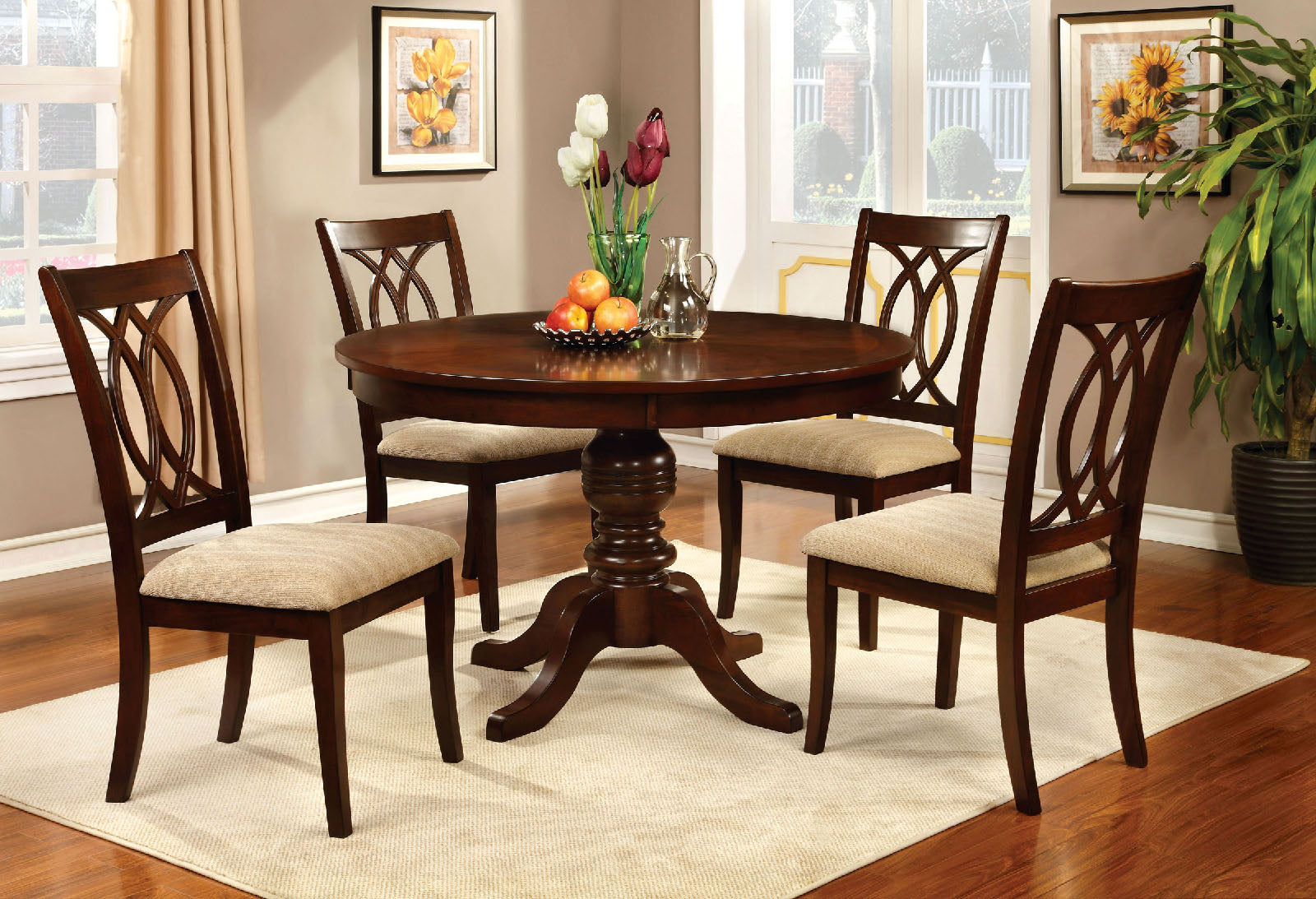 CARLISLE - Round Dining Table - CM3778RT-TABLE