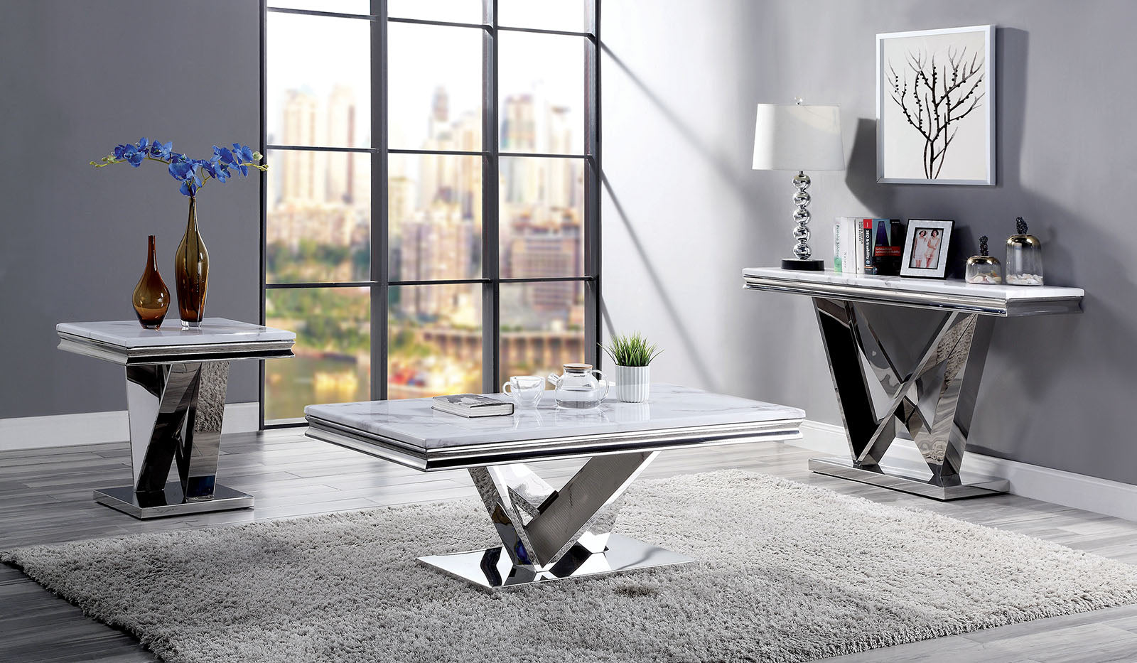 VILLARSGLANE - Coffee Table - CM4284C-TABLE