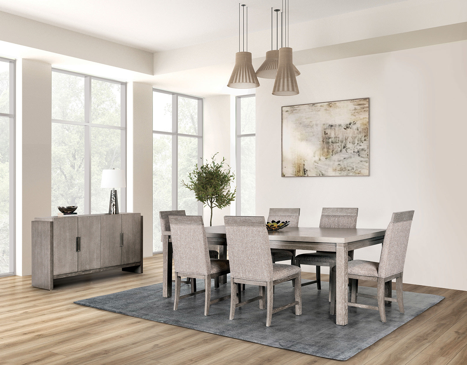 GRISTALT - Side Chair - FM3597GY-SC-2PK