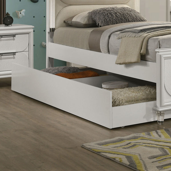 LAREINA - Trundle, Pearl White - FM72081WH-TR