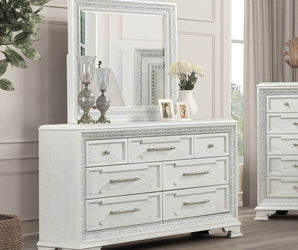 STELLA MIA - Dresser w/Jewelry Box - FM70000WH-D