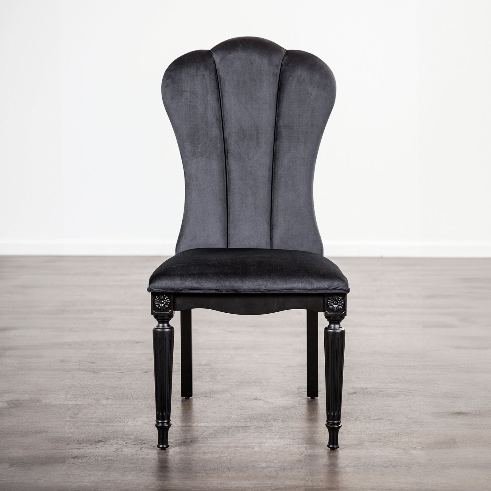HANNORIA - Side Chair (2/CTN) - FM3416BK-SC-2PK
