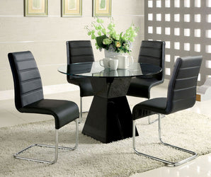 MAUNA - 5 Pc. Dining Table Set - CM8371BK-T-5PC