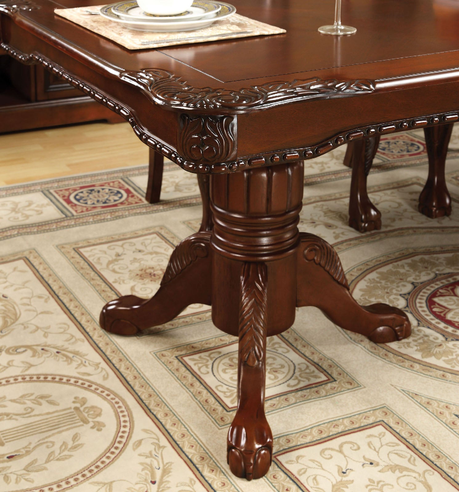 GEORGETOWN - 7 Pc. Dining Table Set (2AC+4SC) - CM3222T-7PC