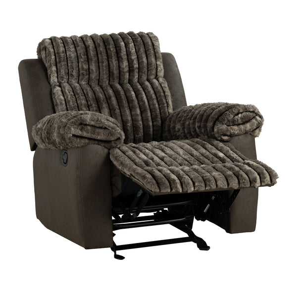 DIONYSUS - Manual Glider Recliner - FM64003BR-CH-M