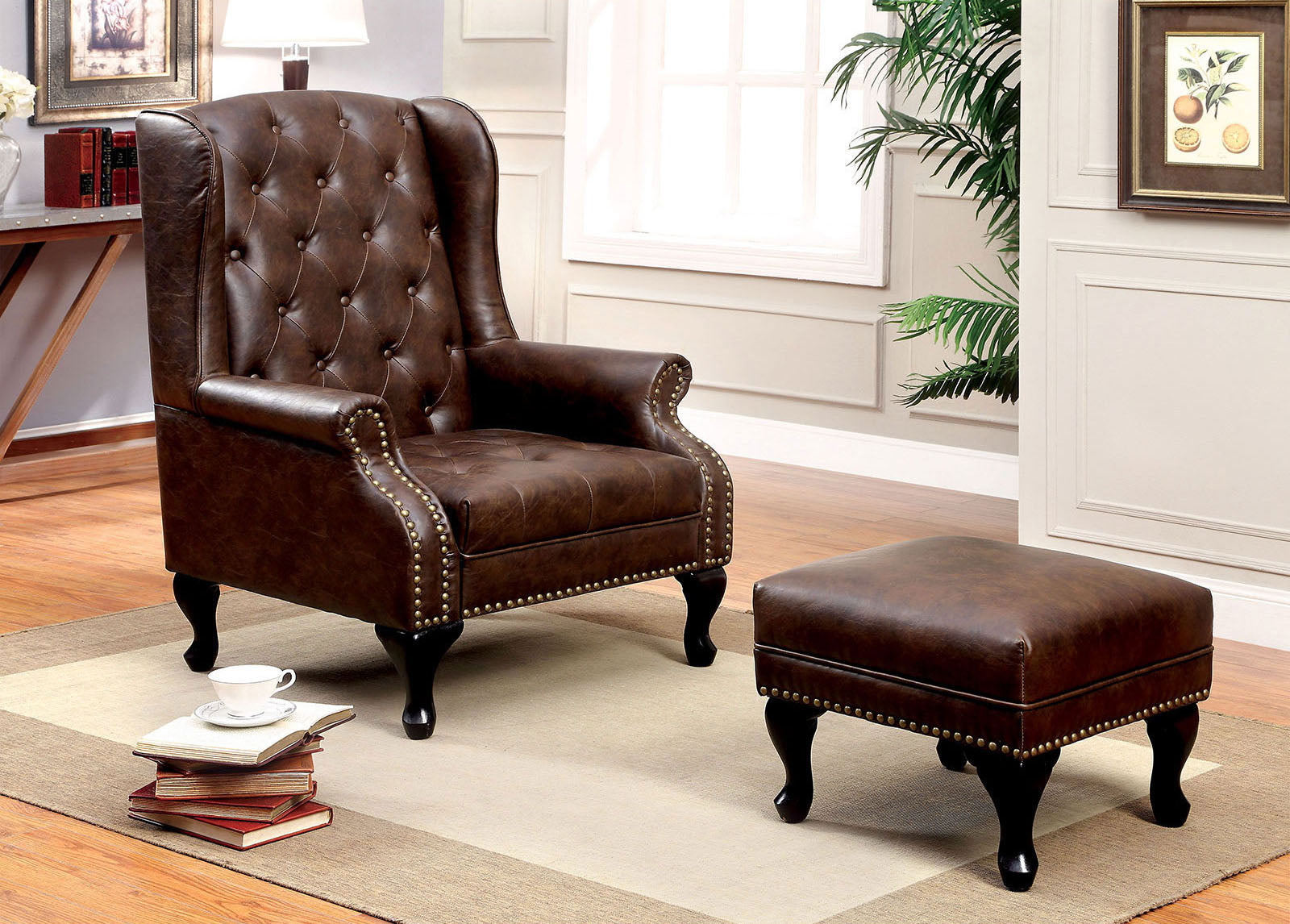 VAUGH - Accent Chair - CM-AC6801BR