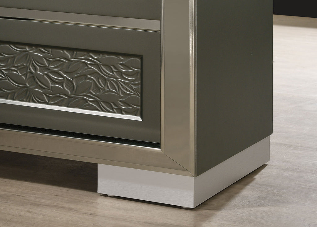 LEYLAND - Nightstand, Dark Gray - FM7252DG-N