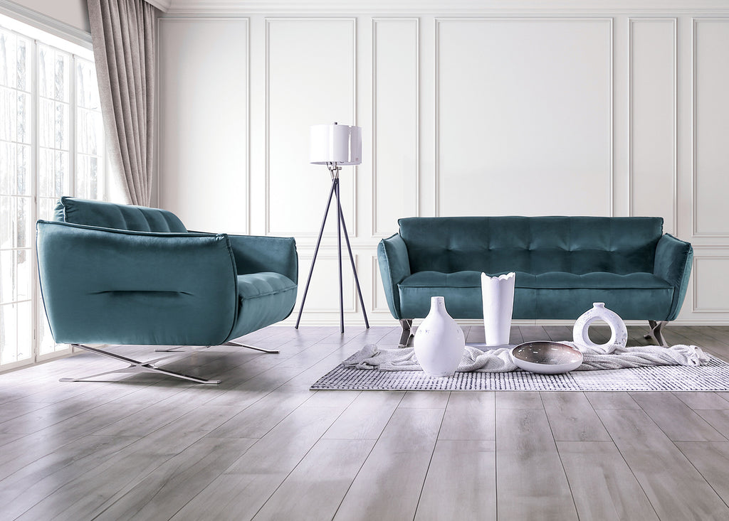 CIVELLUTINO - Chair, Teal - FM90004TL-CH-PK
