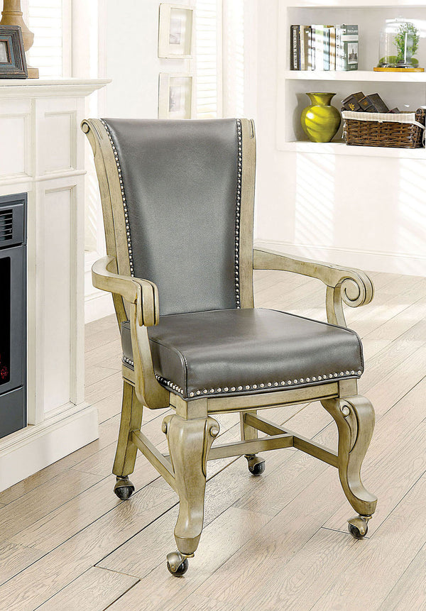 MELINA - Arm Chair - CM-GM367GY-AC-2PK