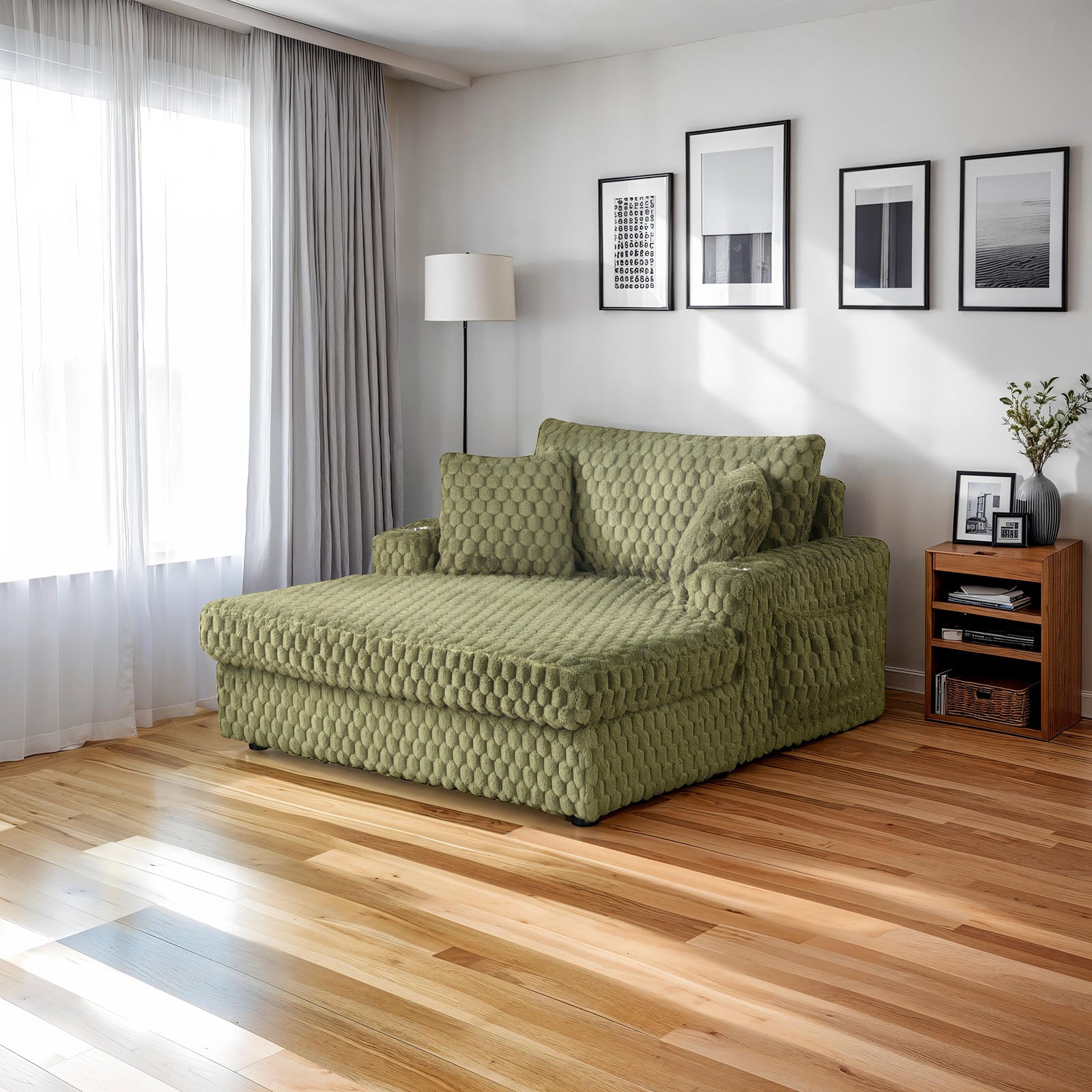 FERRYHILL - 2-Arm Chaise - SL69000GR-PK