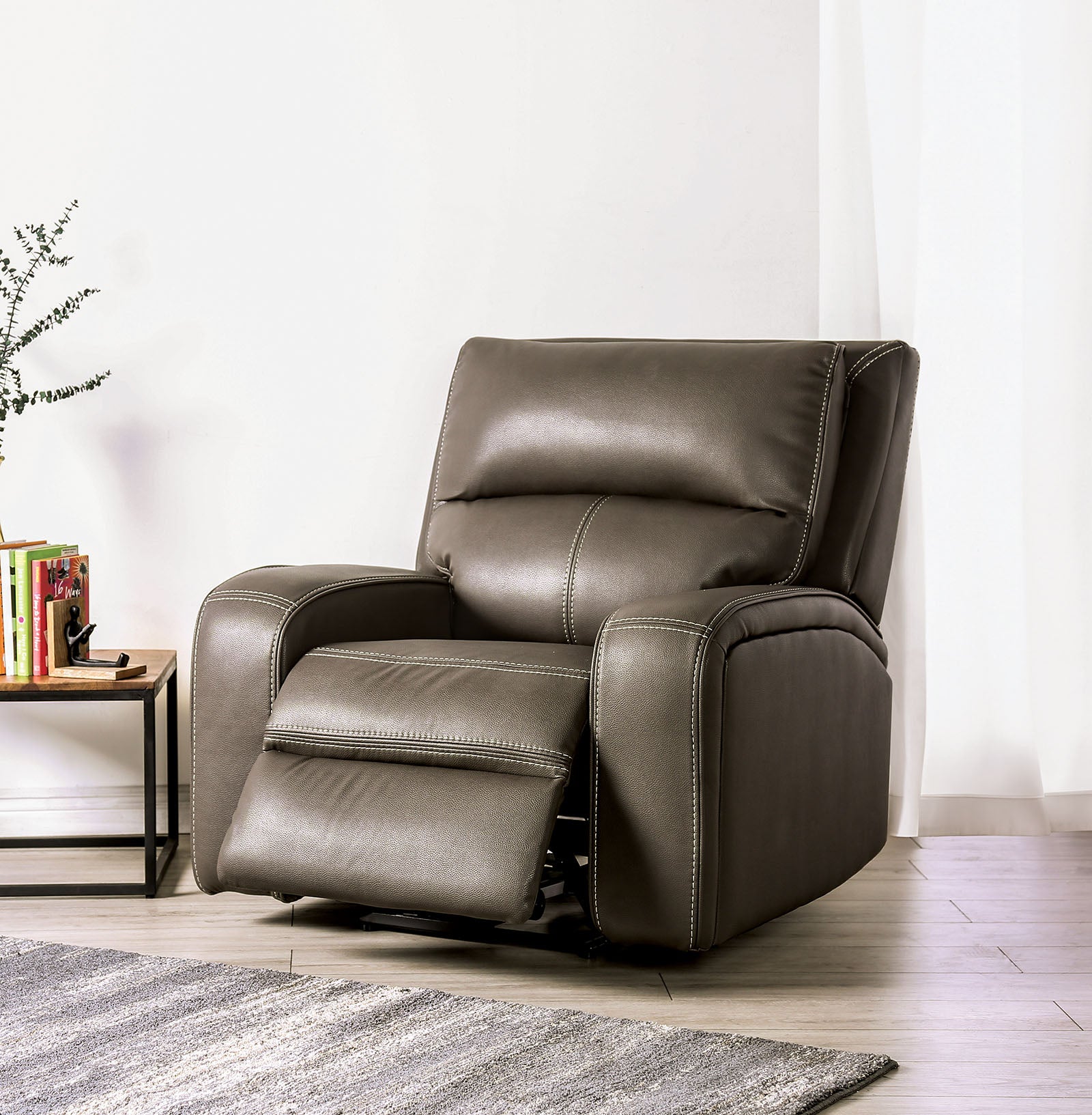 VASILIOS - Power Sofa + Loveseat - CM9914GY-PM-2PC