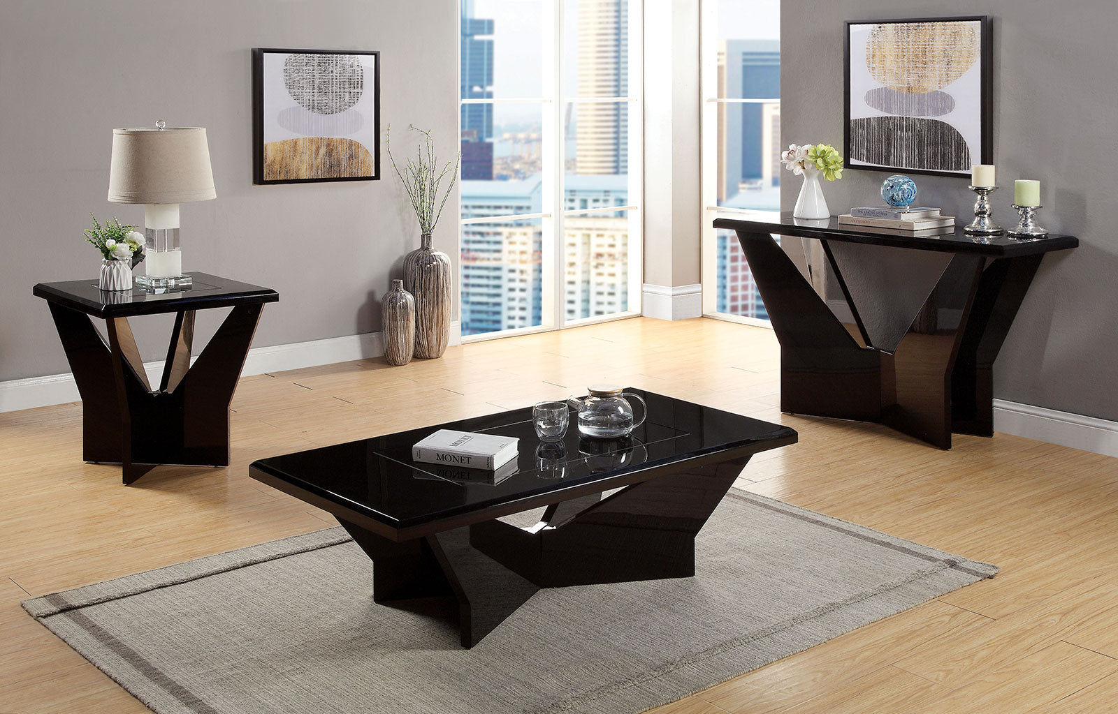 DUBENDORF - Coffee Table - CM4183BK-C