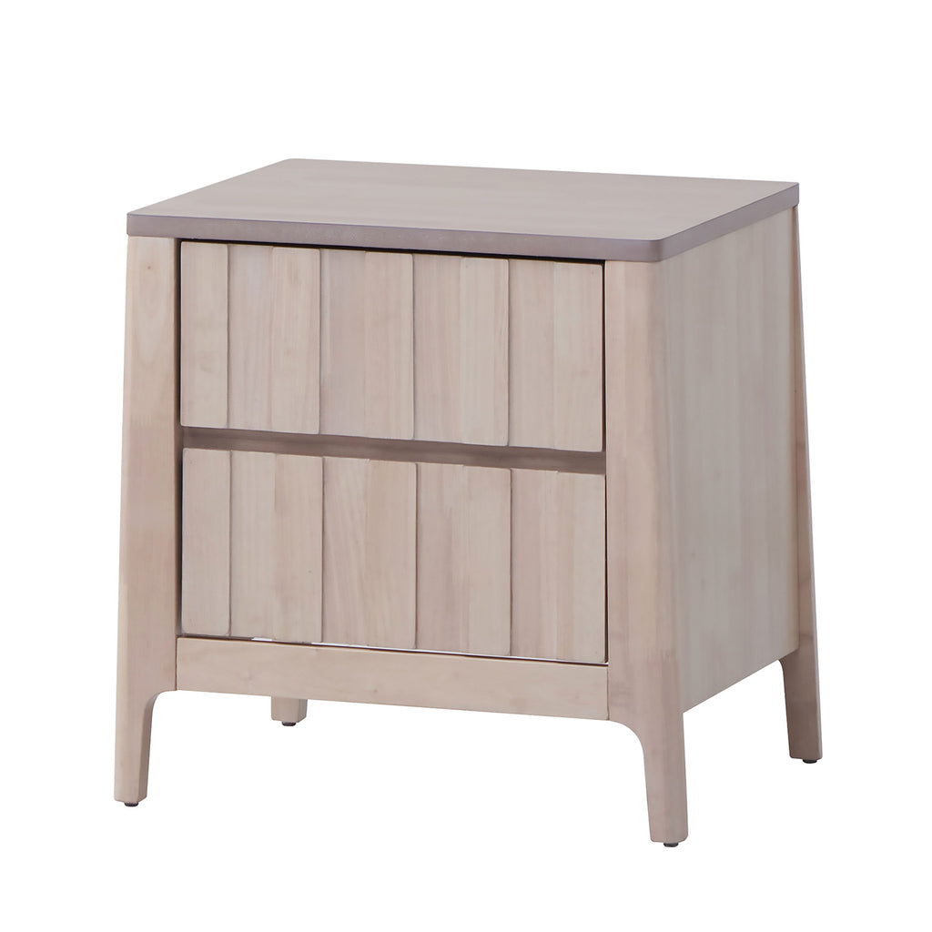 GERVAIS - Nightstand, White Wash - FM7105WH-N