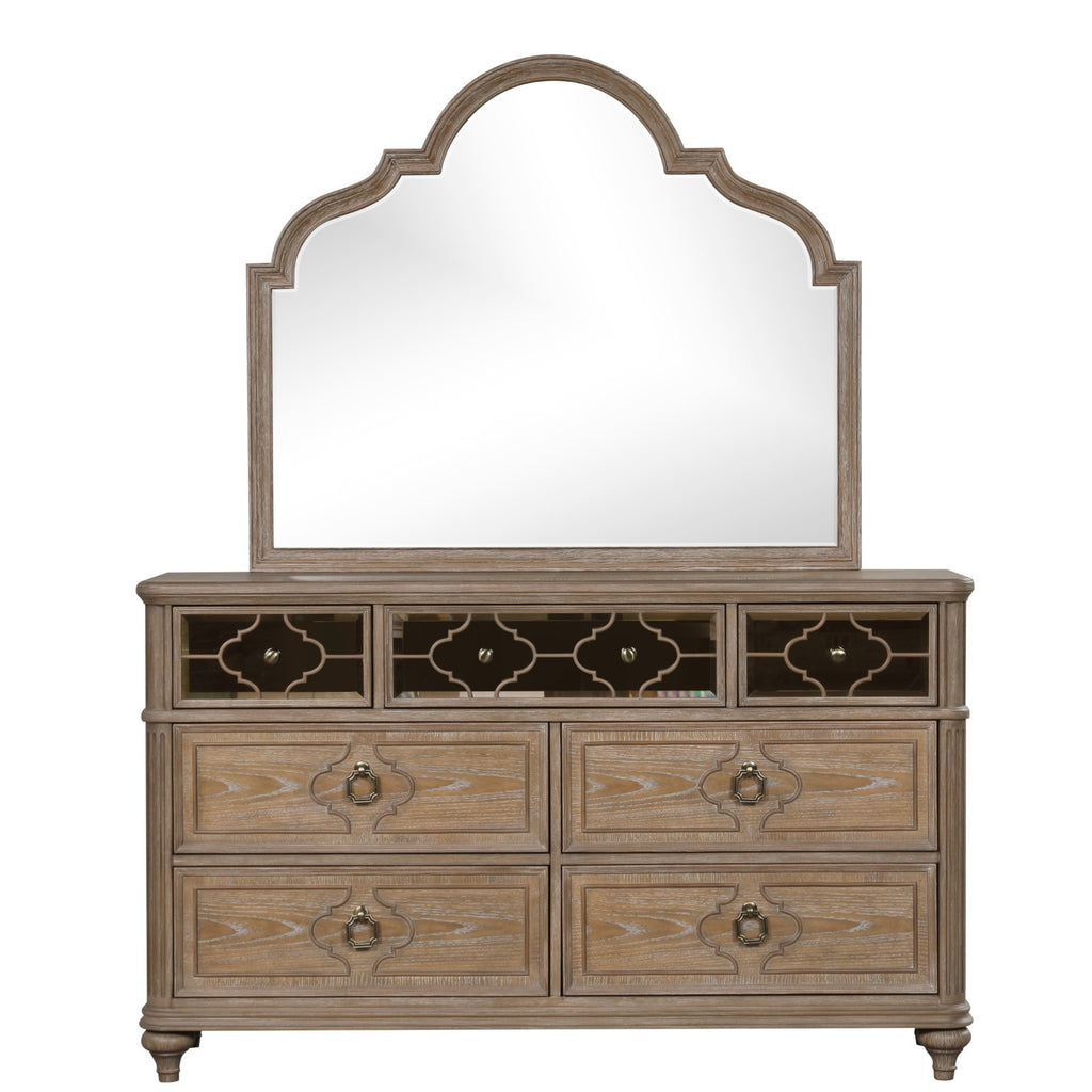 LYRIS - Dresser, Rustic Oak - FM7417AK-D
