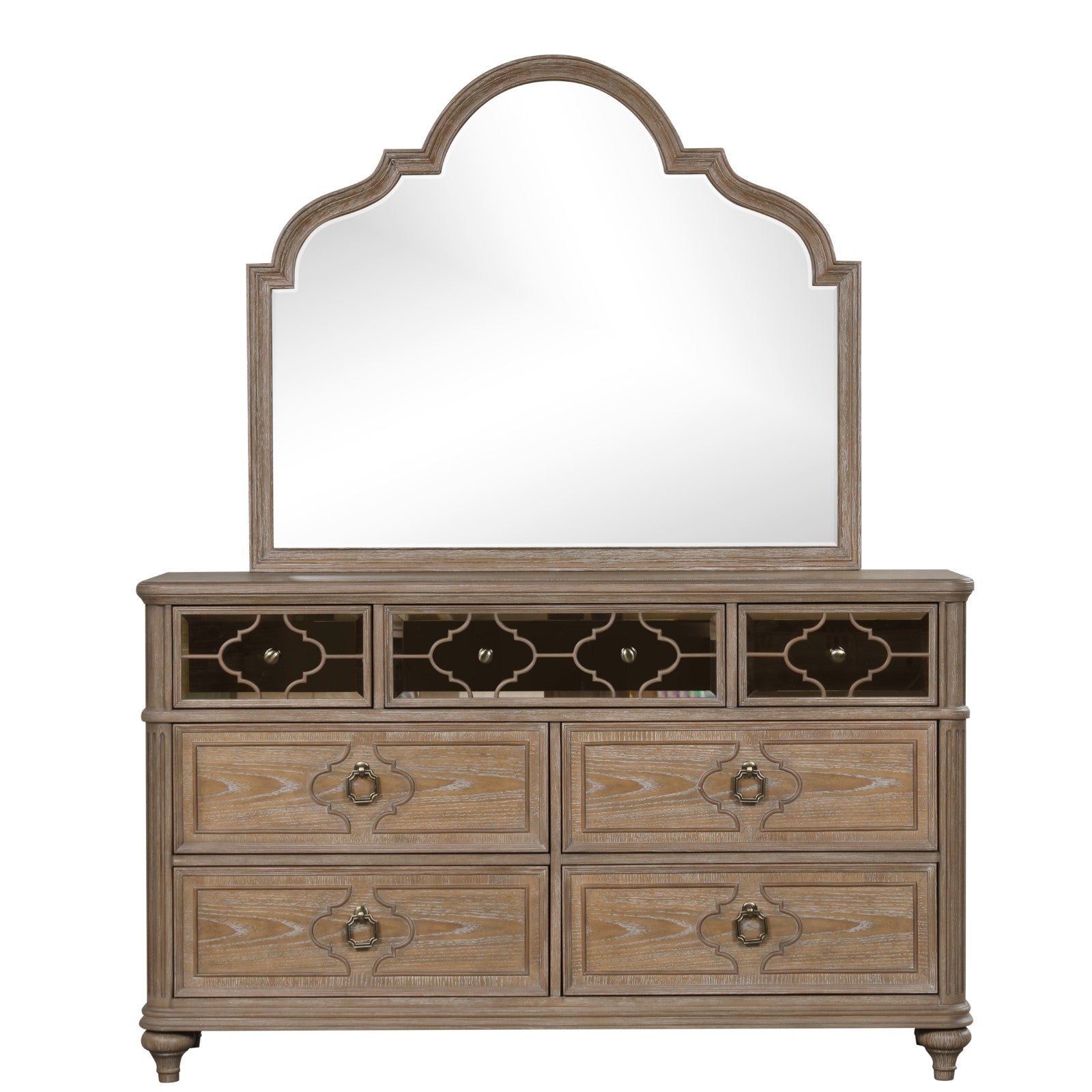 LYRIS - Dresser, Rustic Oak - FM7417AK-D