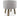 GATES - Footstool (2/CTN), White/Natural - GM-5010-2PK
