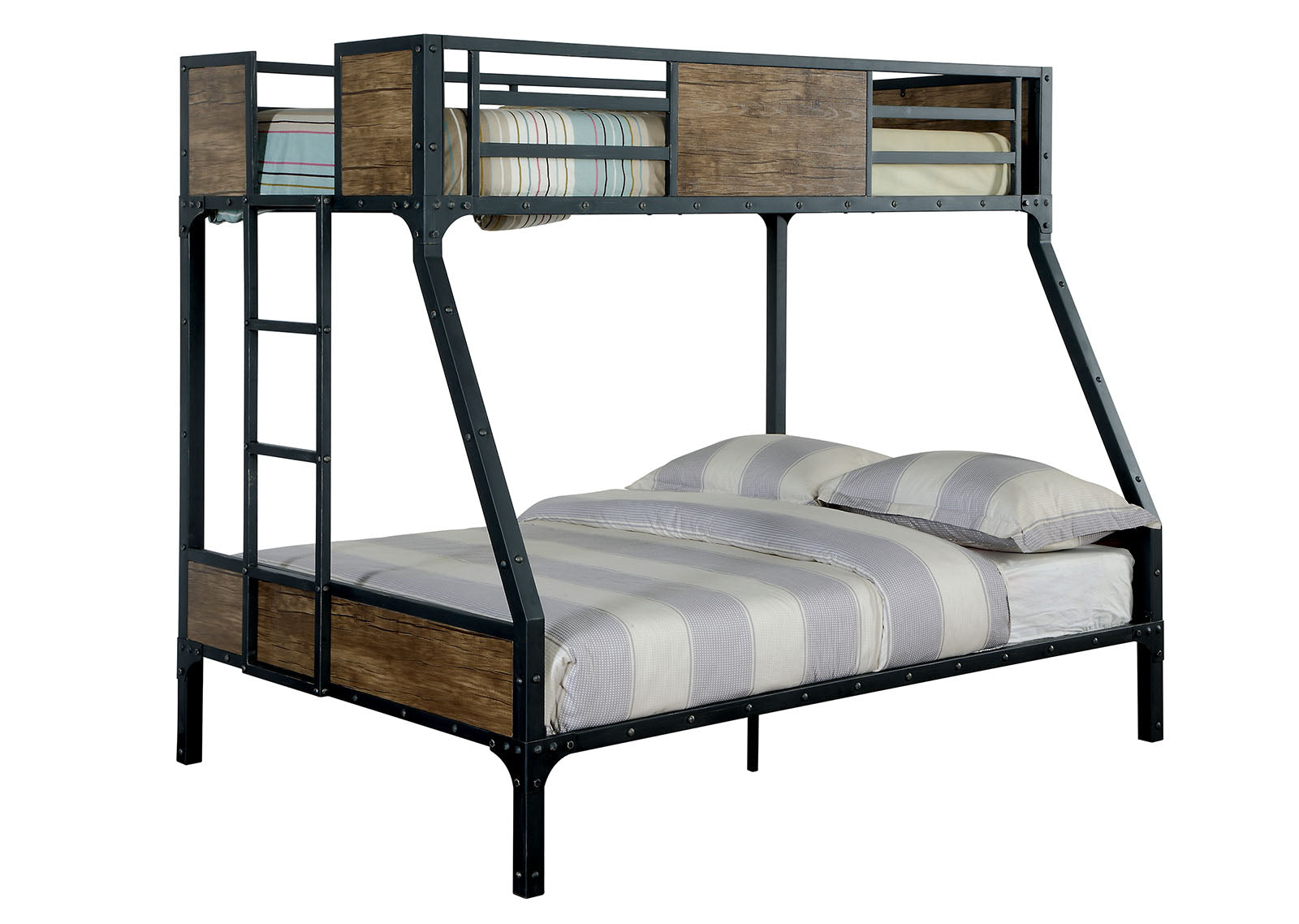 CLAPTON - Twin/Full Bunk Bed - CM-BK029TF