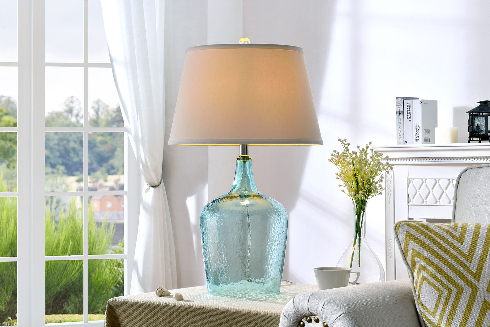 ALEX - 27"H Table Lamp - L9708