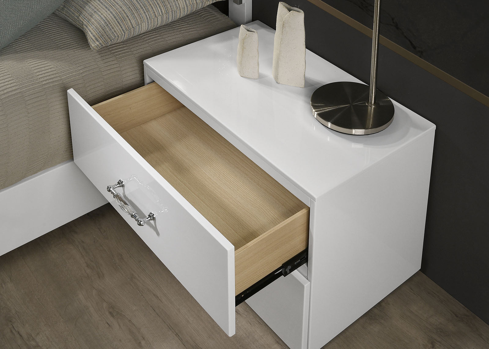 STOHOLM - Nightstand - FM72000WH-N