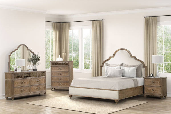 LYRIS - 4 Pc. Queen Bedroom Set - FM7417AK-Q-4PC