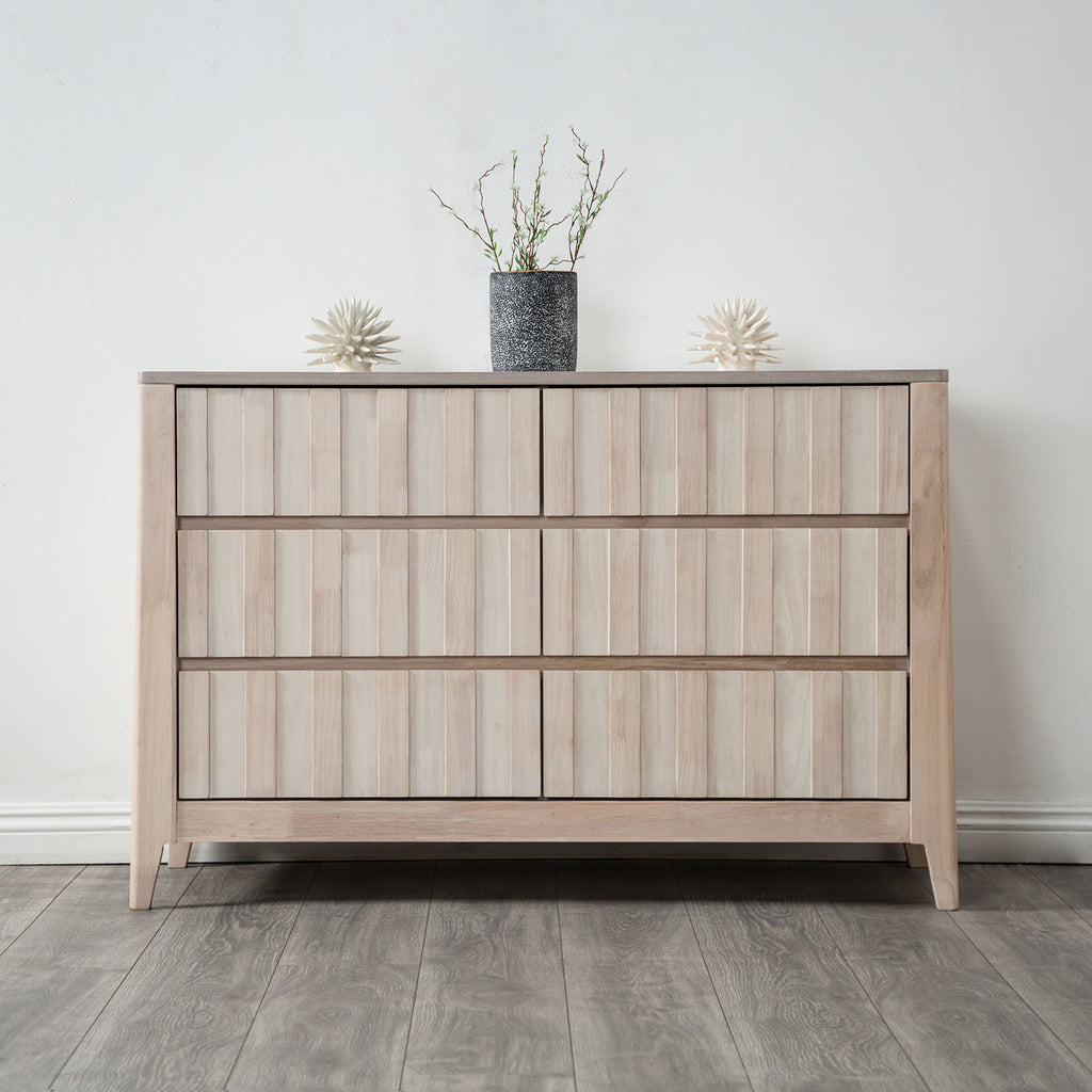 GERVAIS - Dresser, White Wash - FM7105WH-D