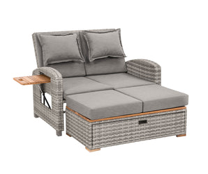 BAHIA TOBAGO - Reclining Chaise Lounge, Gray