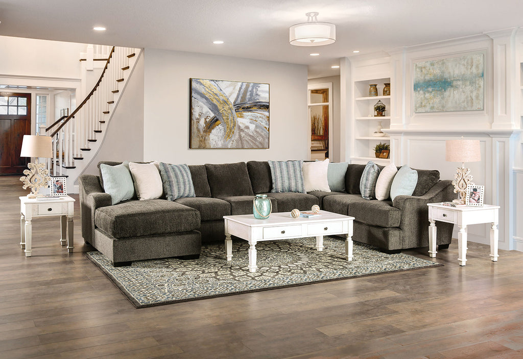FARRINGDON - Sectional, Dark Gray - SM1123-SECT