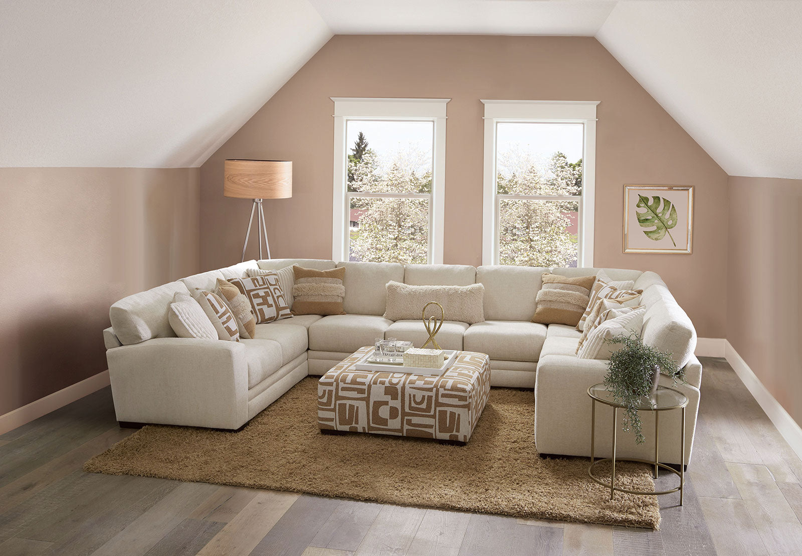 HERMISTON - Ottoman, Gray - SM5171-OT