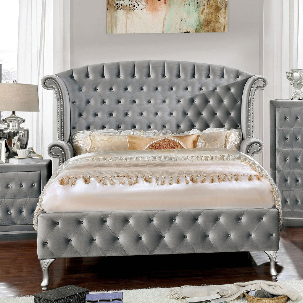 ALZIR - 4 Pc. Queen Bedroom Set - CM7150Q-4PC