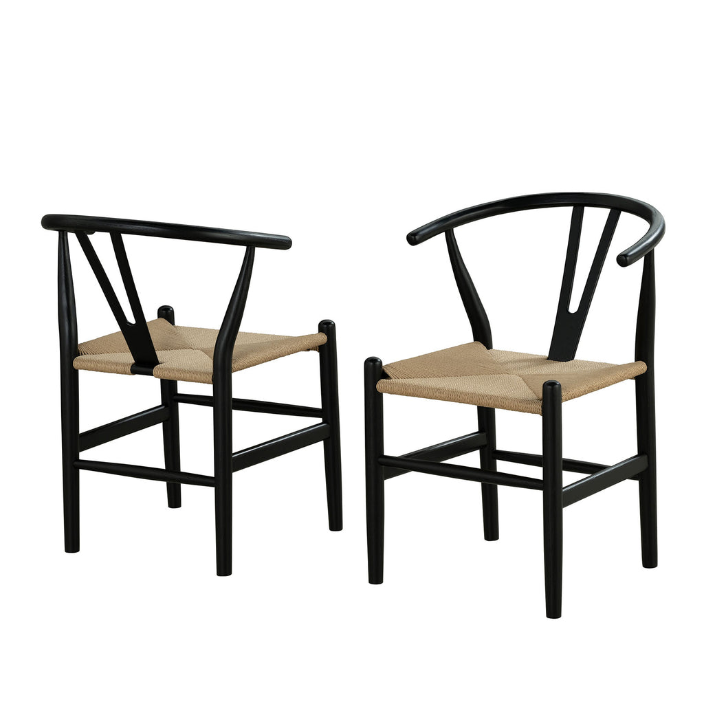ASSENTOFT - Side Chair (2PC/CTN) - FM34002BK-SC-2PK