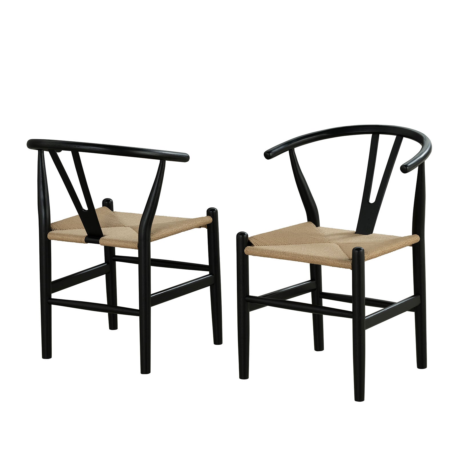 ASSENTOFT - Side Chair (2PC/CTN) - FM34002BK-SC-2PK