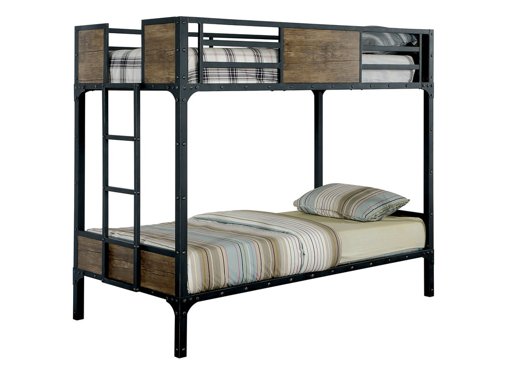 CLAPTON - Twin/Twin Bunk Bed - CM-BK029TT