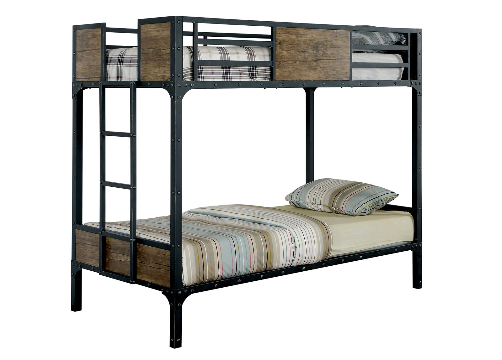 CLAPTON - Twin/Twin Bunk Bed - CM-BK029TT
