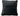 CAPARICA - 20" X 20" Pillow, Black - PL4139