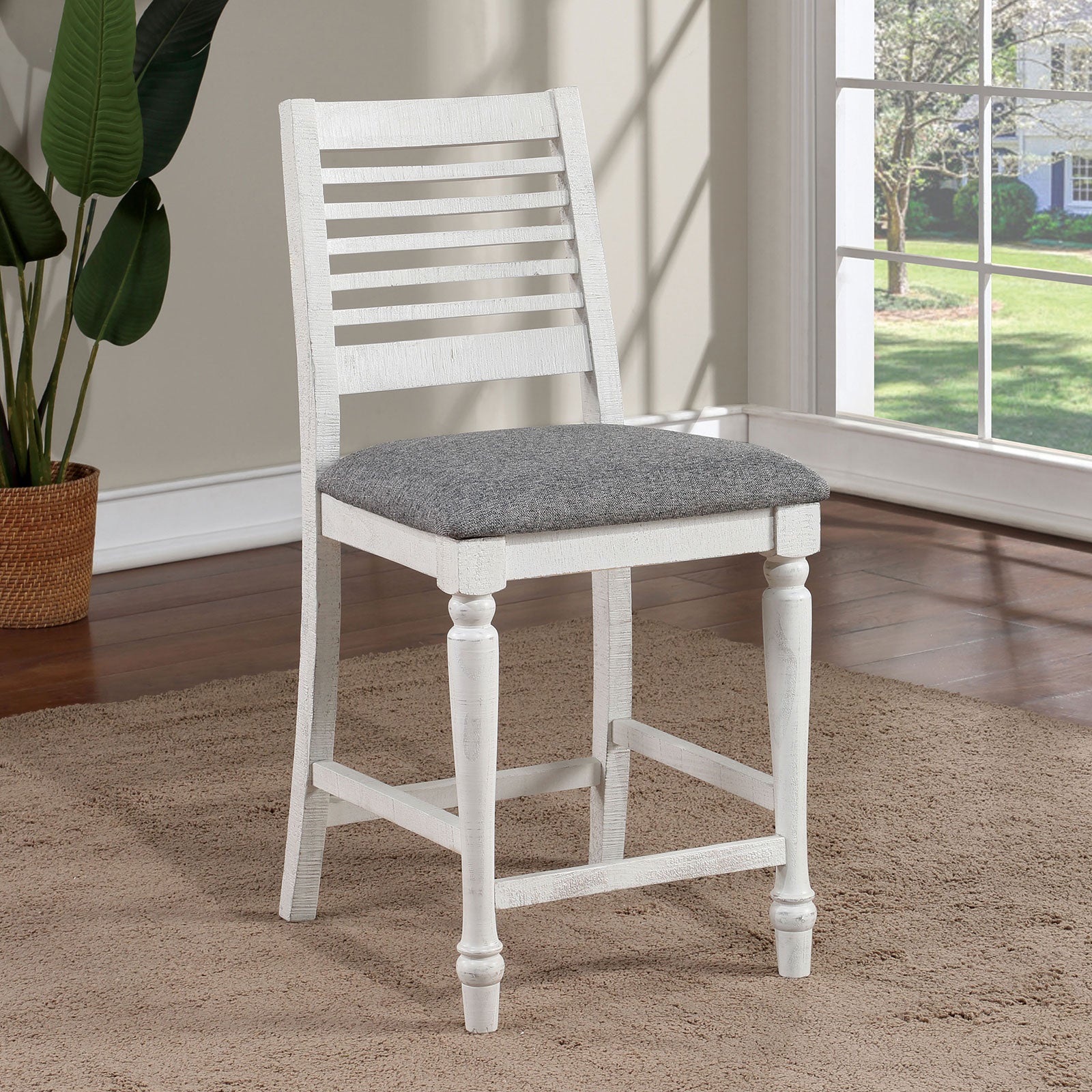 CALABRIA - Counter Ht. Chair (2/CTN) - FOA3908PC-2PK