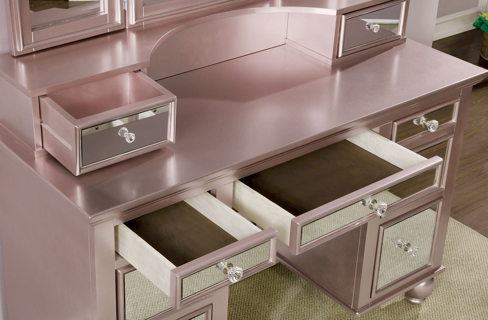 TRACY - Vanity w/ Stool - CM-DK6162RG