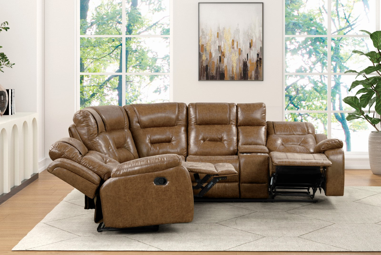 EZEKIUS - Manual Sectional - FM6011BR-M-SECT