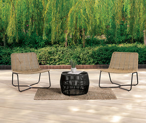 SARABI - 3 Pc. Conversation Set - FM80003BK-T-3PC