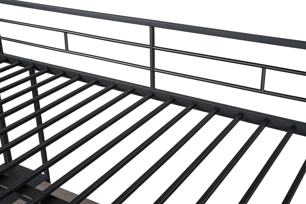 CYBILL - Full Loft Bed, Black - FM-BK905BK-F-BED