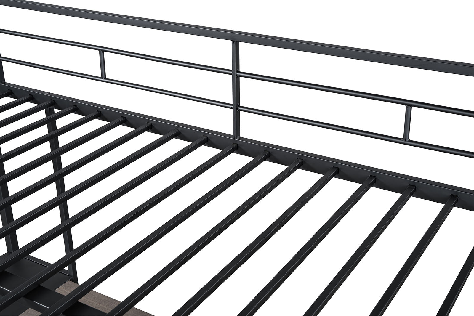 CYBILL - Full Loft Bed, Black - FM-BK905BK-F-BED