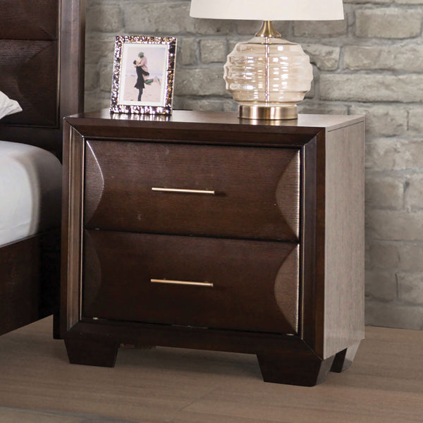 CHEMNITZ - Nightstand, Espresso - FM7399ES-N