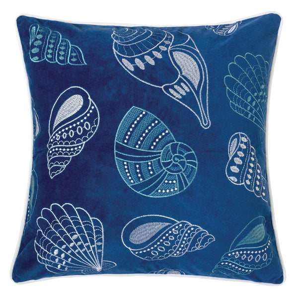 KIMMY - 20" X 20" Pillow, Blue (2/CTN) - PL8078-2PK