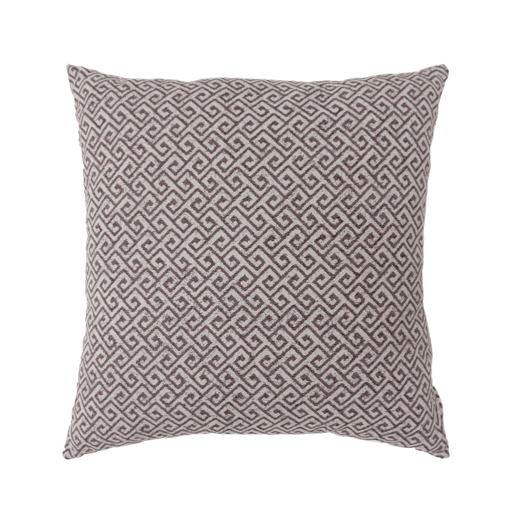 RICKI - 17" X 17" Pillow, Brown (2/CTN) - PL6037BR-S-2PK