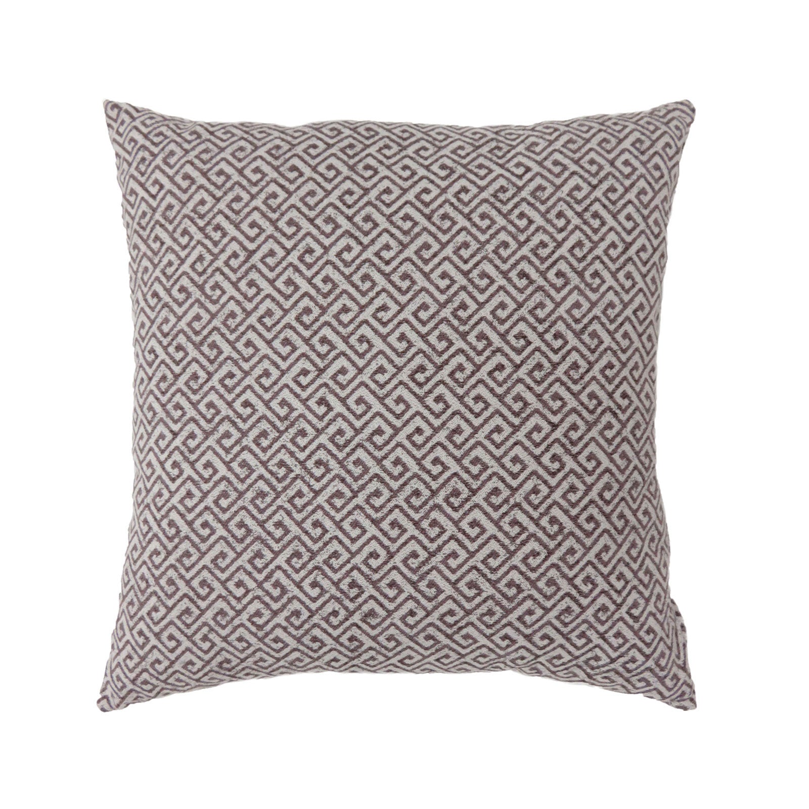 RICKI - 17" X 17" Pillow, Brown (2/CTN) - PL6037BR-S-2PK