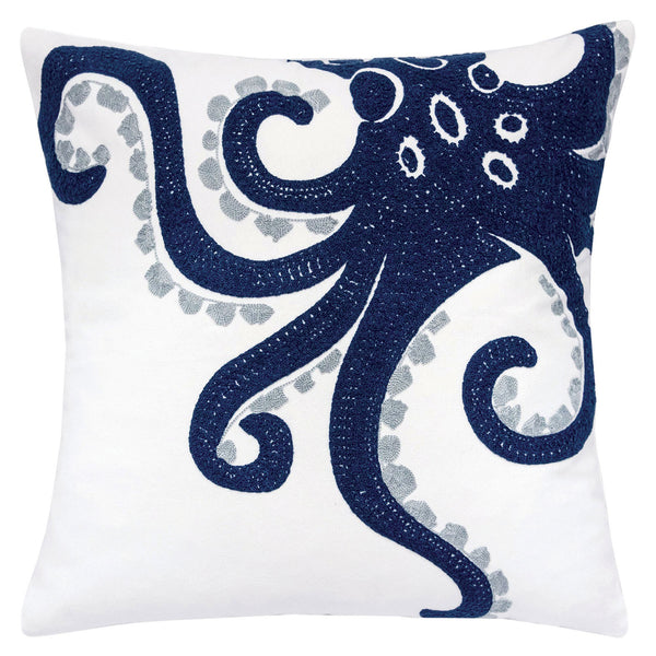 MAURA - 20" X 20" Pillow, Octopus (2/CTN) - PL8080-2PK