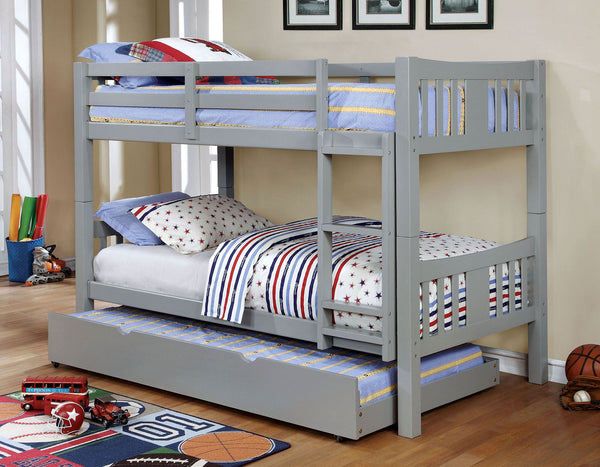 CAMERON - Twin/Twin Bunk Bed - CM-BK929GY-BED